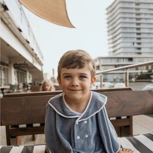 Boys Terry poncho cover up